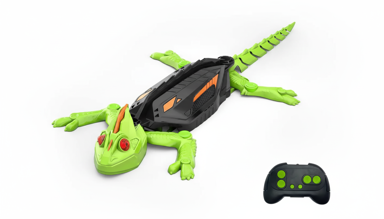 Wall-Climbing Remote Control Lizard